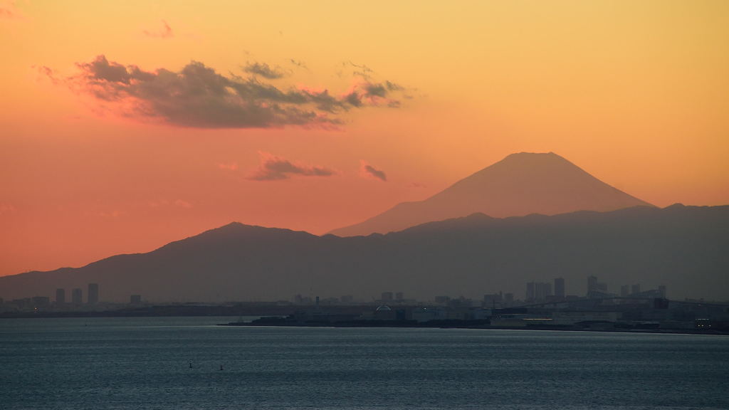 たった今・・・