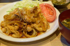 しょうが焼き定食