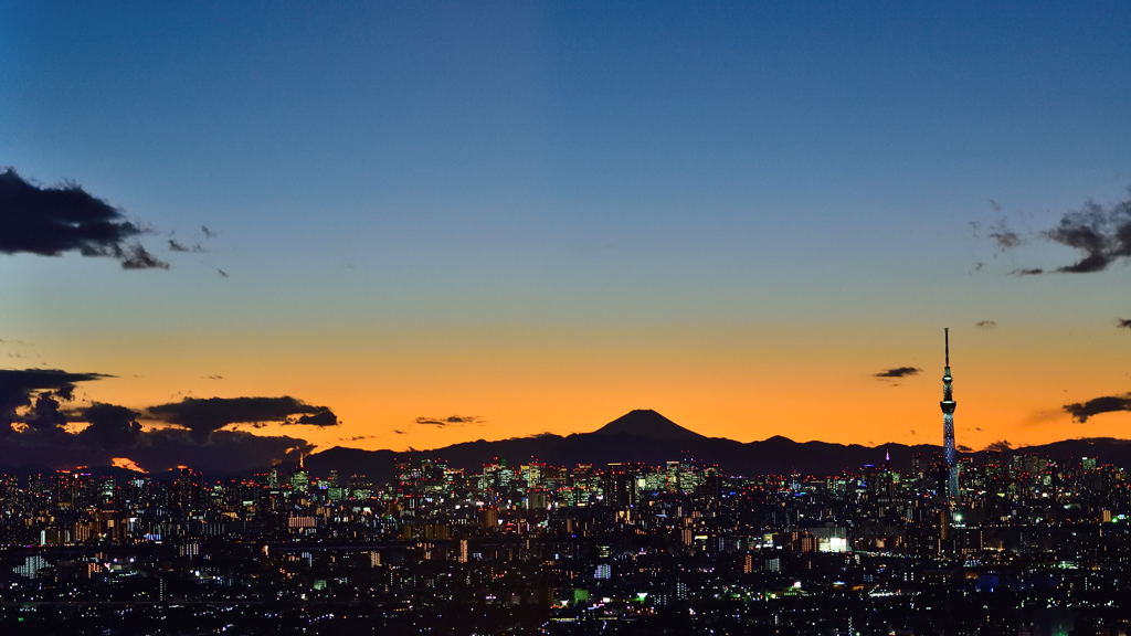 夕景　2018年12月28日