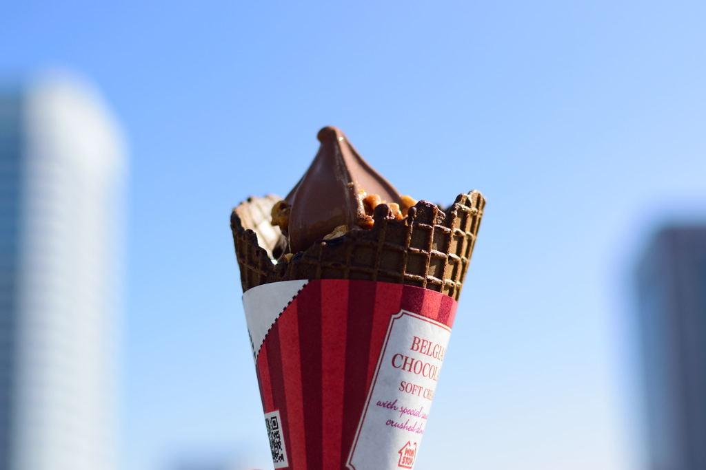 贅沢ベルギーチョコソフトクリーム