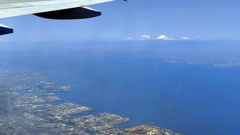 飛行機から