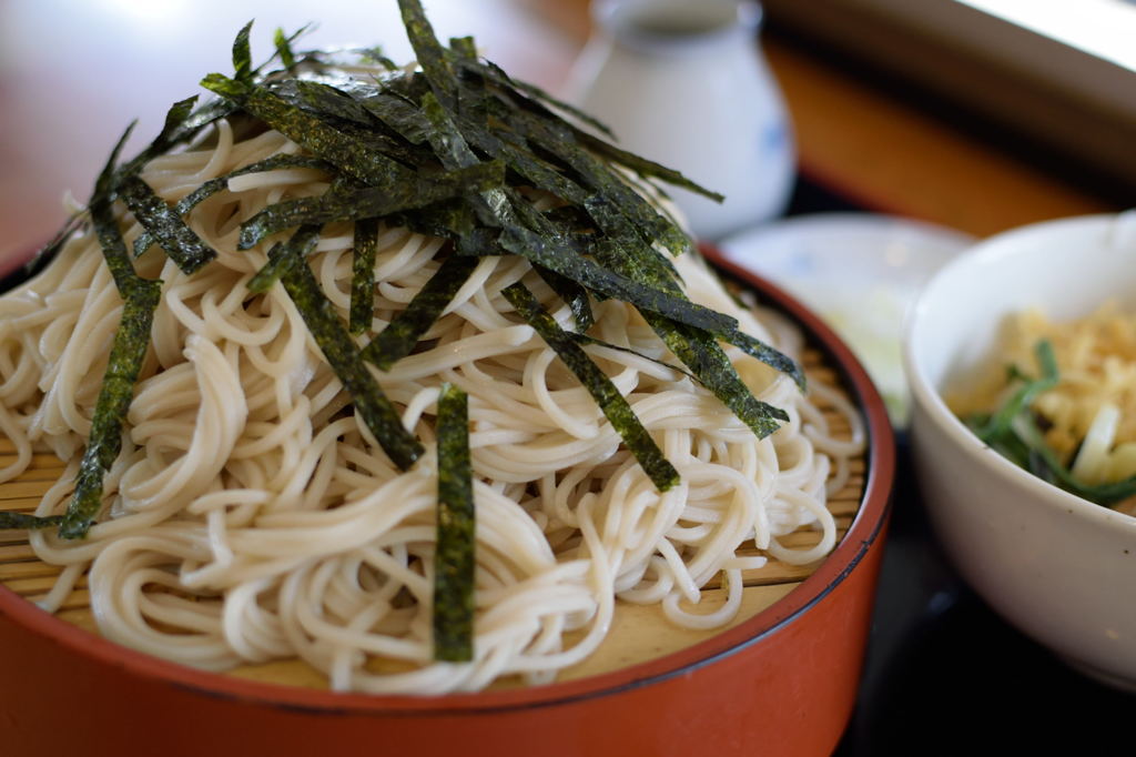 冷やし山菜おろしそば