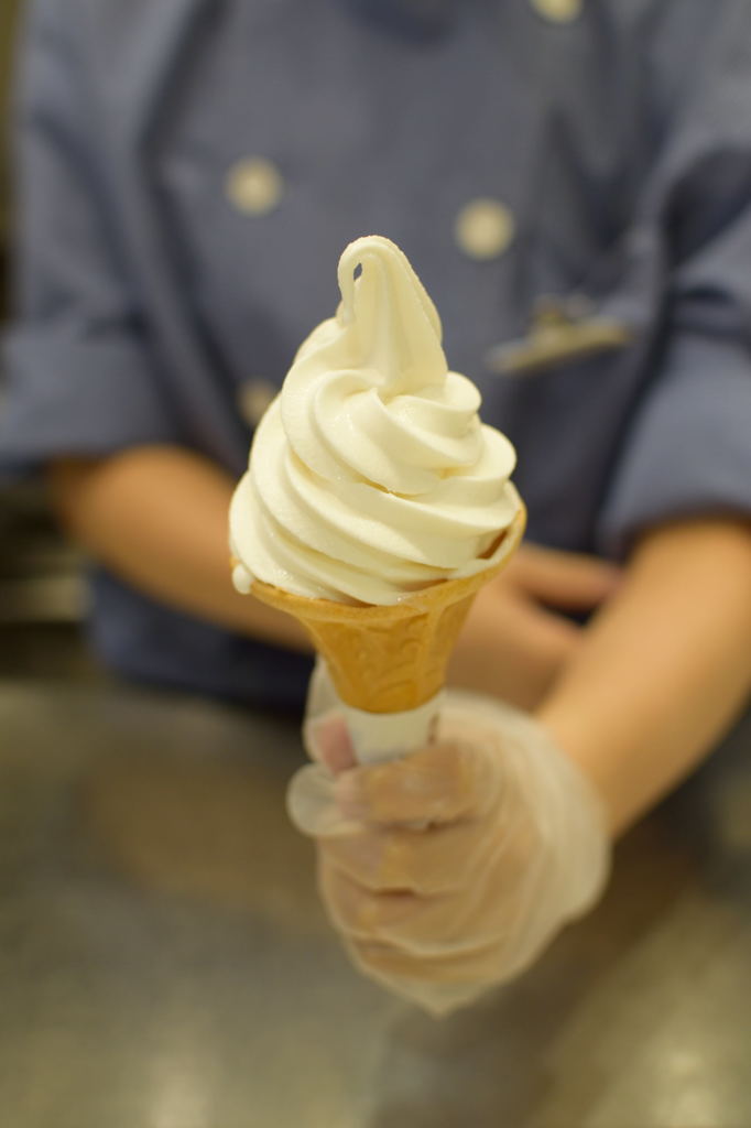 ソフトクリーム　MARCOS kitchen