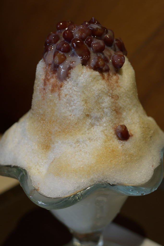 ミルクフラッペ　あずきウインナーコーヒー