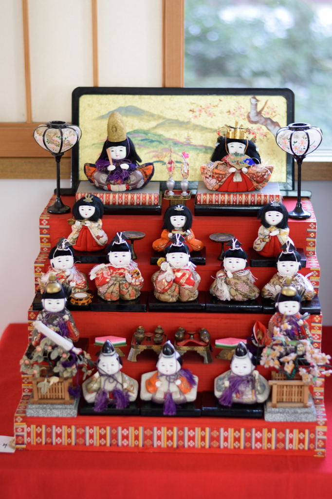 雛人形　中山法華経寺　キュート