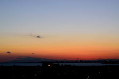 たった今・・・・夕景