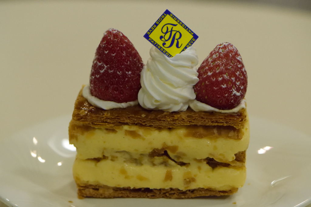 いちごのミルフィーユ