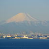 今朝の富士山