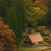 晩秋の山里
