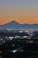 富士山へ続く道