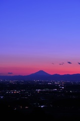 栃木県からの富士山