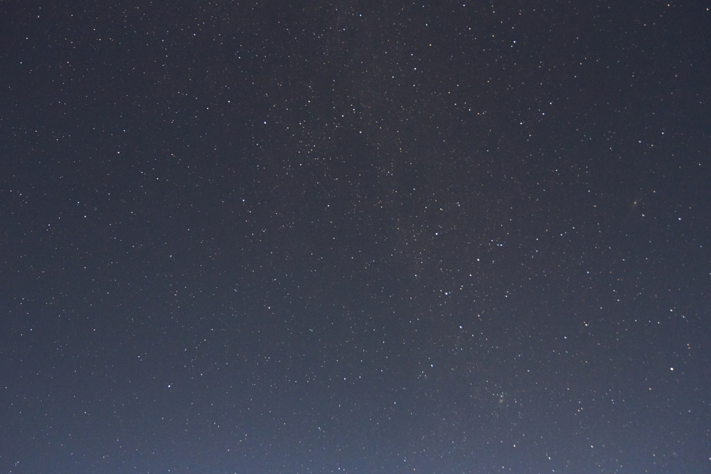高原の星空