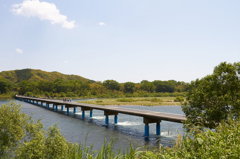 佐田沈下橋