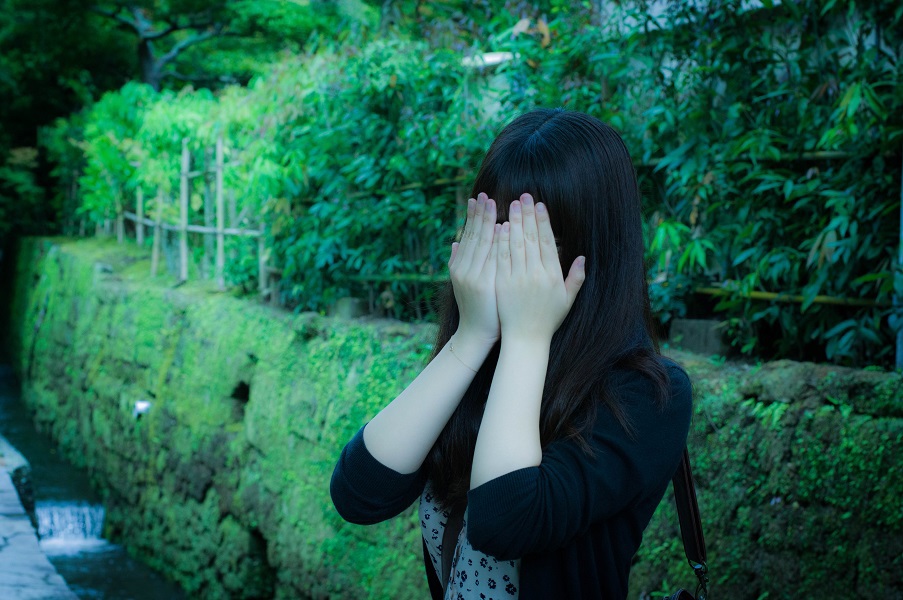 撮らせてくれない恋人。