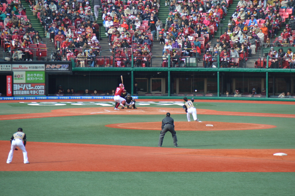 大谷投手　１５４ｋｍ