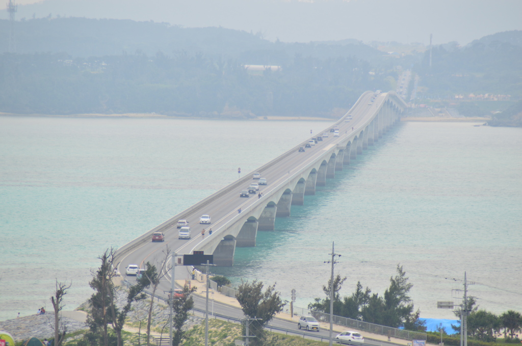 古宇利島にかかる橋
