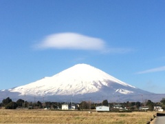 今朝の富士山２