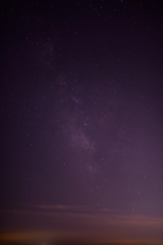星空と雲のハーモニー