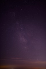 星空と雲のハーモニー