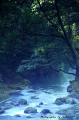川の流れを見つめて