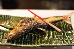 鮎料理　フルコース　塩焼き