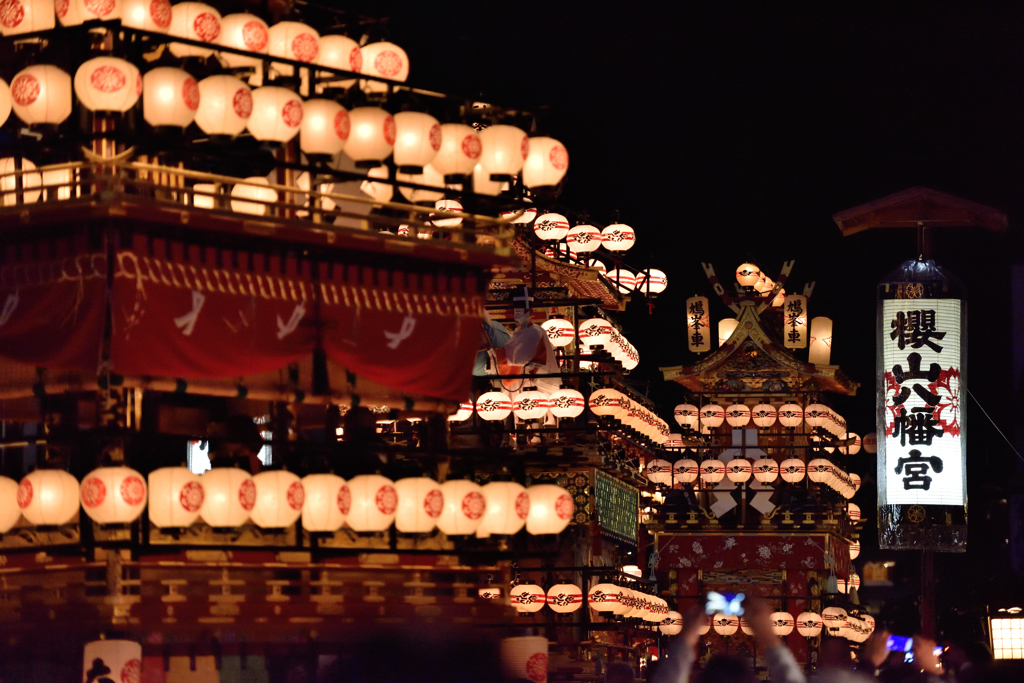 高山祭　秋　⑤　宵祭