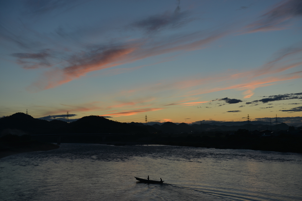夕暮れ時