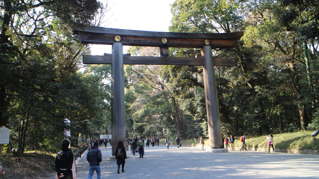 明治神宮鳥居