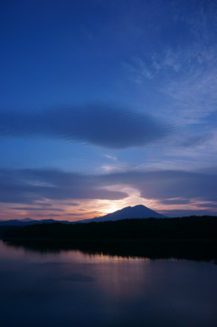 水無月の夕景