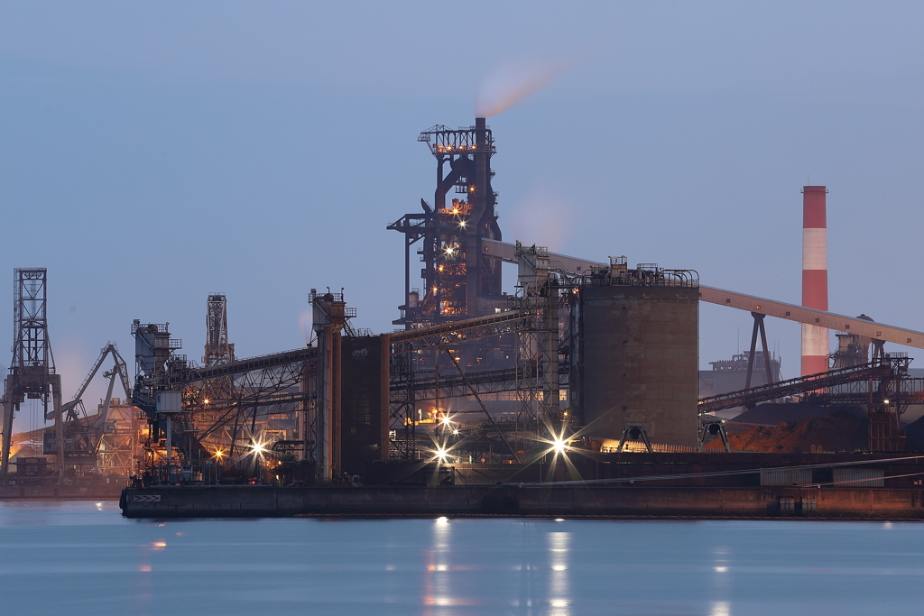 Factory at Dusk