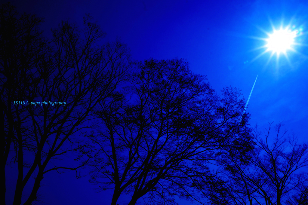 ☆Blue Contrail