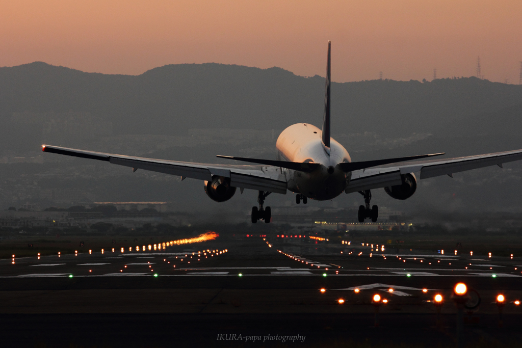 ☆夕暮れLanding