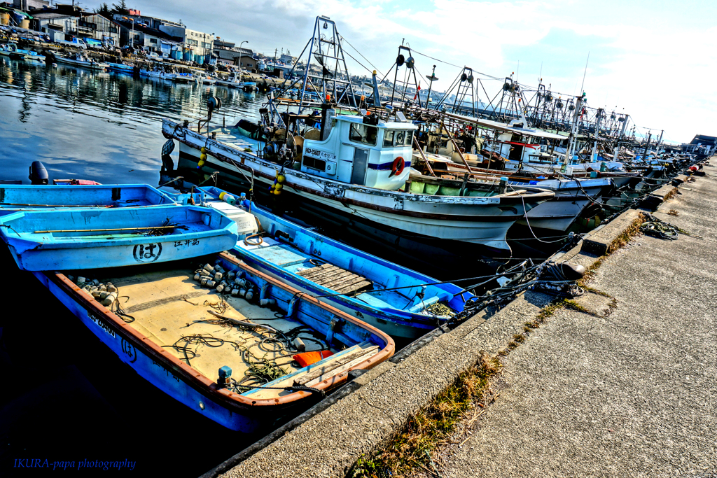 ☆HDRの漁港