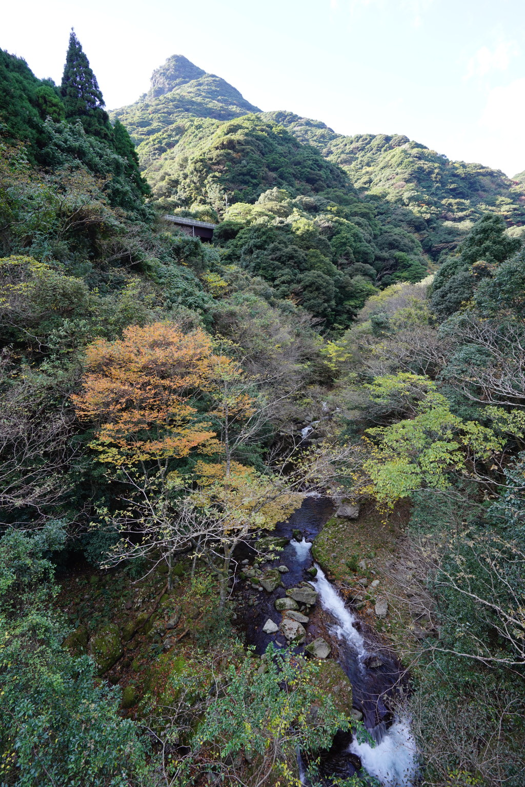 紅葉の轟峡