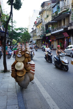 ハノイの街　ベトナムの街