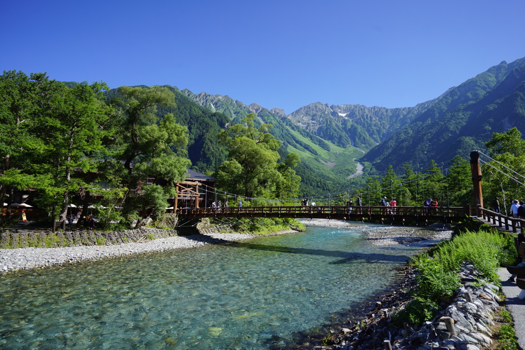 上高地の名所