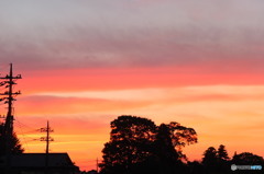 夕暮れ