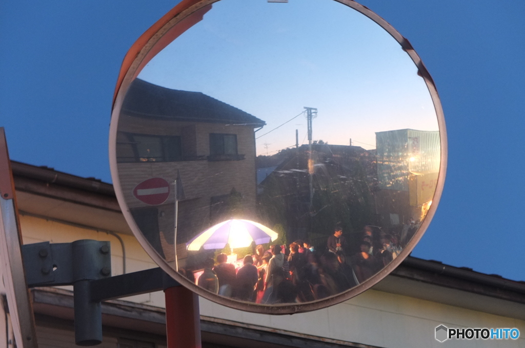 祭りのにぎわい