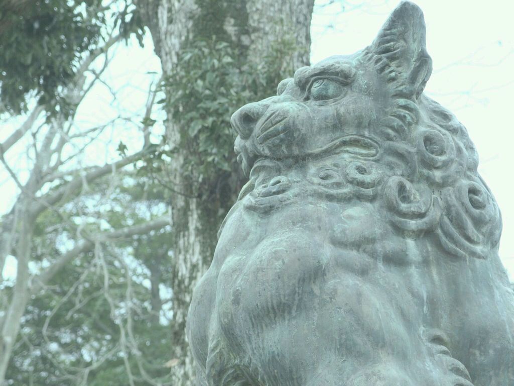 イケメンな狛犬