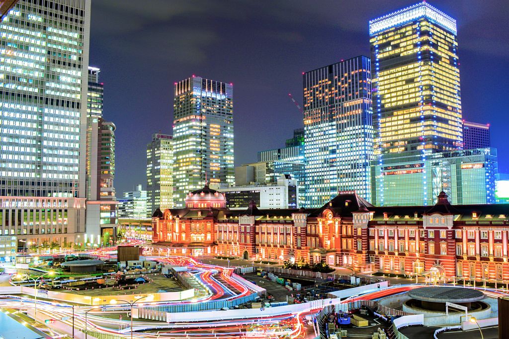 The lights of the big city