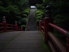 古刹の参道