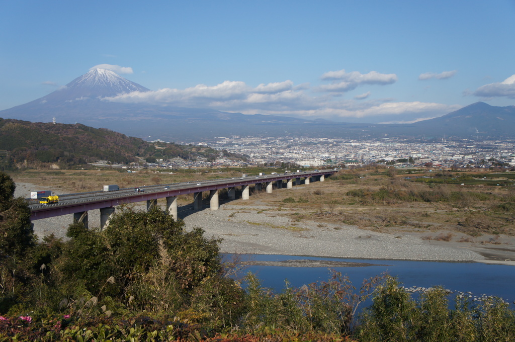 富士川サービスエリアからだったかなあ