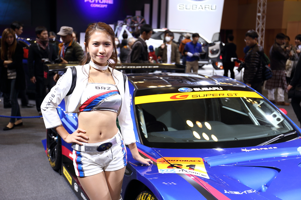 SUBARUコーナーにて