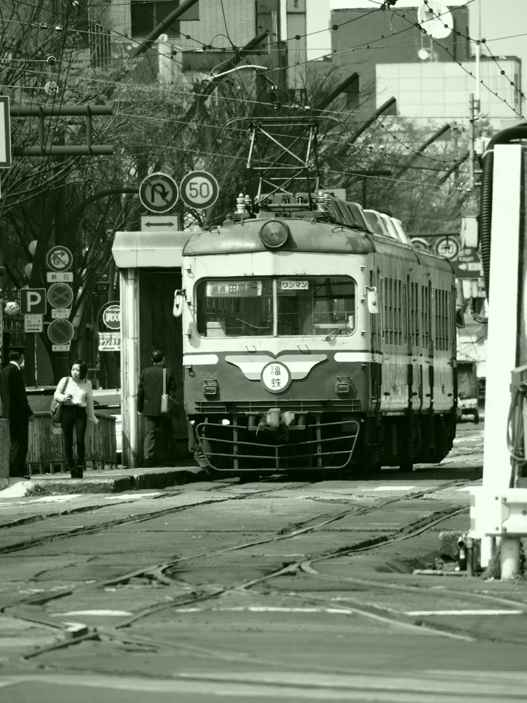 福井市を走る路面電車