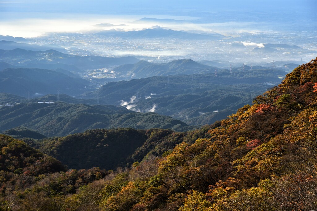 秋の鳥居峠