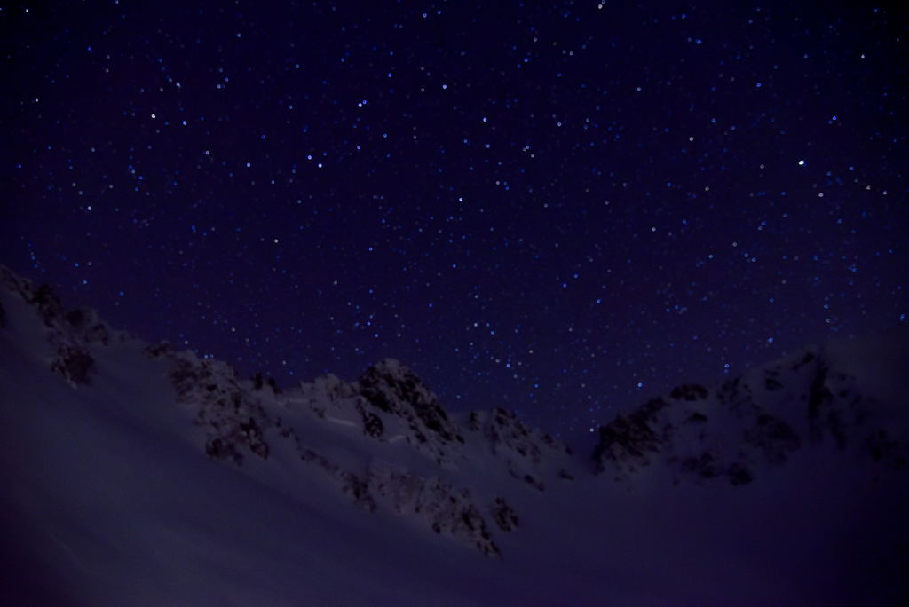 星夜の千畳敷