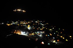 テント場の夜