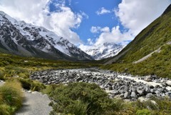 マウントクックの春