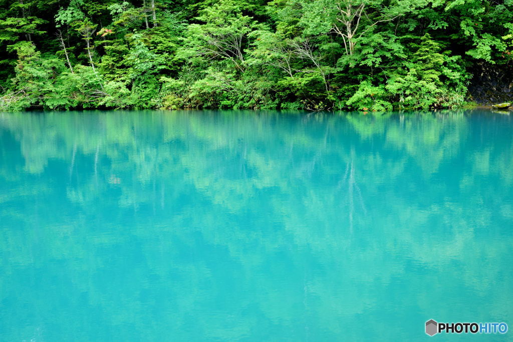 緑青の湖