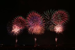 秋夜の花火４
